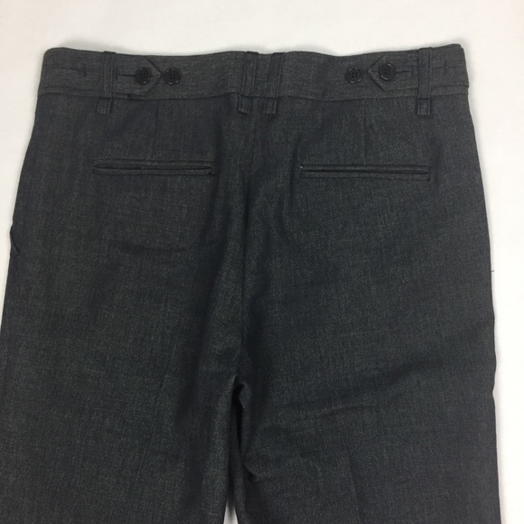 BCBGMaxAzria Blue Denim Carla Slim Flare Trouser - Picture 4 of 8